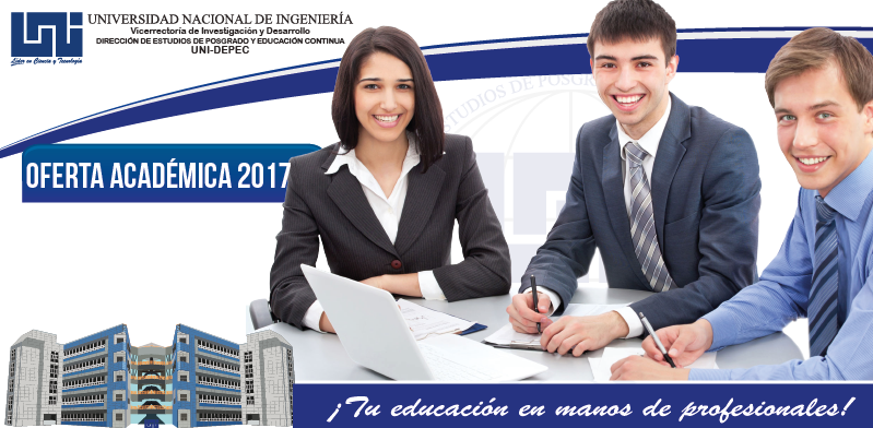 La Direccion de posgrado presenta oferta academica 2017 publicada en los medios de comunicacion