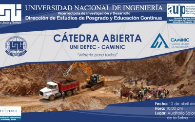 Invitación a Cátedra Abierta “MINERIA PARA TODOS”
