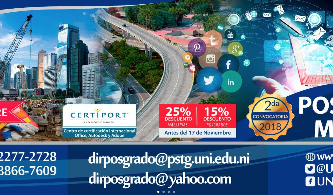 Lanzamiento de la Oferta de Posgrados y Maestrías 2018