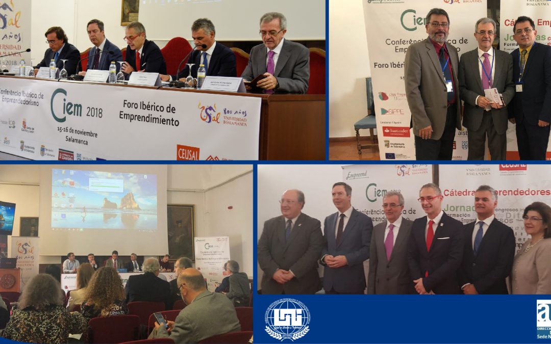 La Dirección de Estudios de posgrado y Educación Continúa UNI se encuentra participando en la 8ª Conferencia Ibérica de Emprendimiento (CIEM)  y Foro Ibérico de Emprendimiento