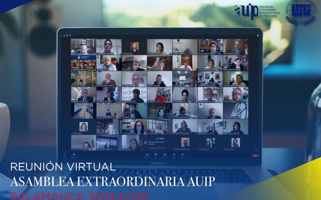 Asamblea Extraordinaria  Salamanca 30 de Noviembre 2020