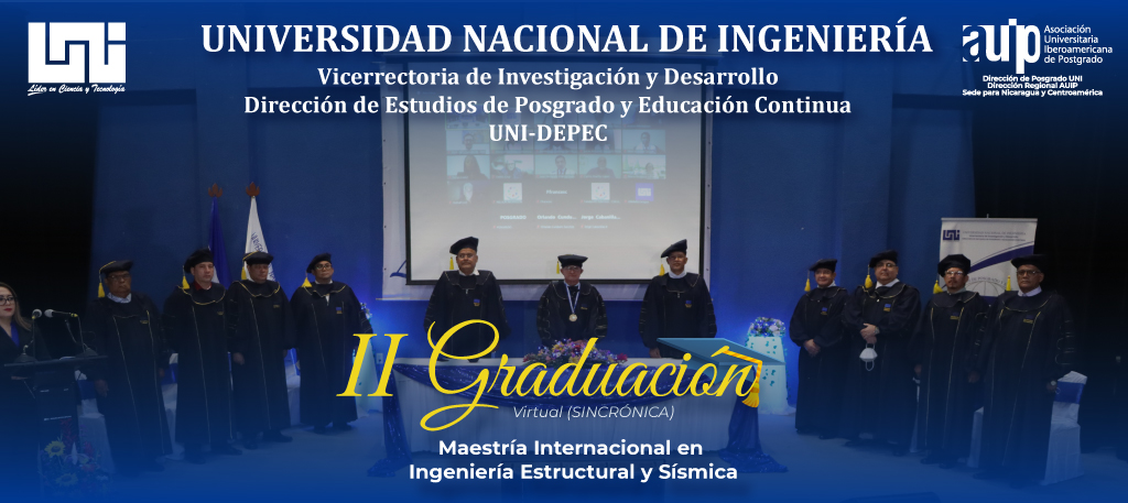 II Graduación Virtual (SINCRONICA) – Maestría Internacional en Ingeniería Estructural y Sísmica